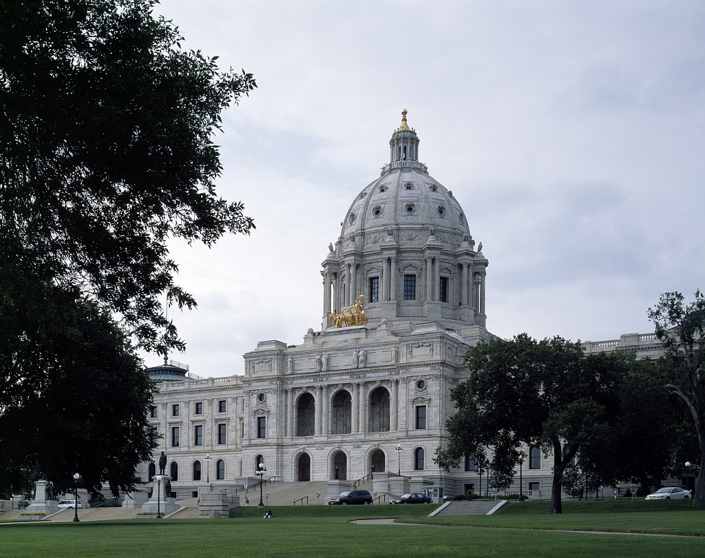 Minnesota State Capitol by architect Cass Gilbert.